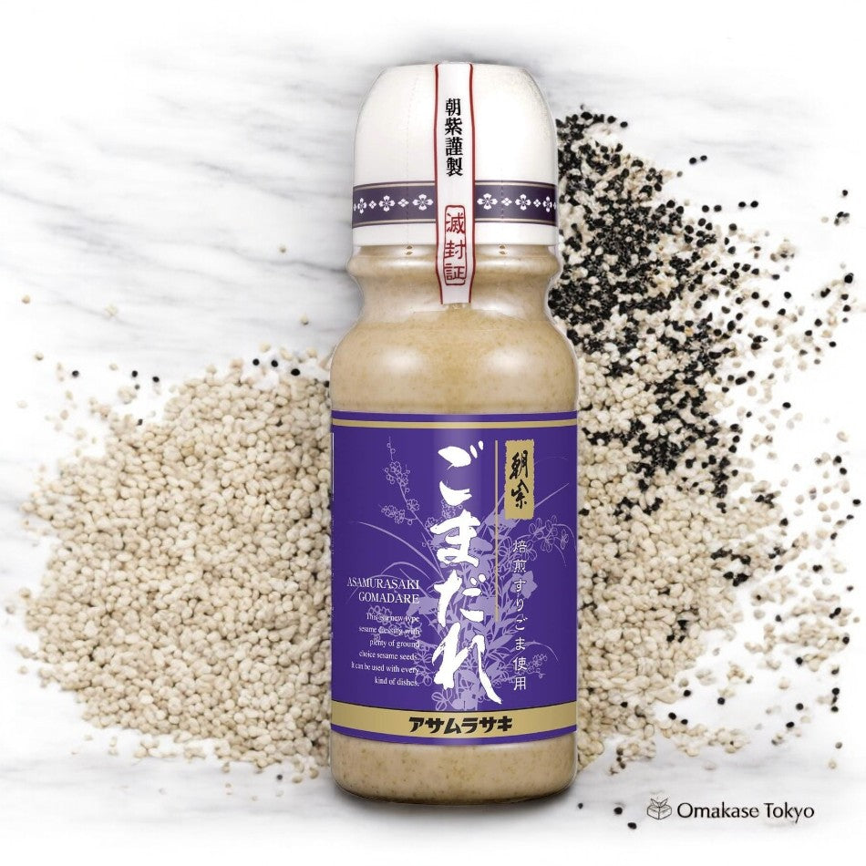 Asamurasaki Sesame Sauce Japanese Gomadare Dressing 350ml