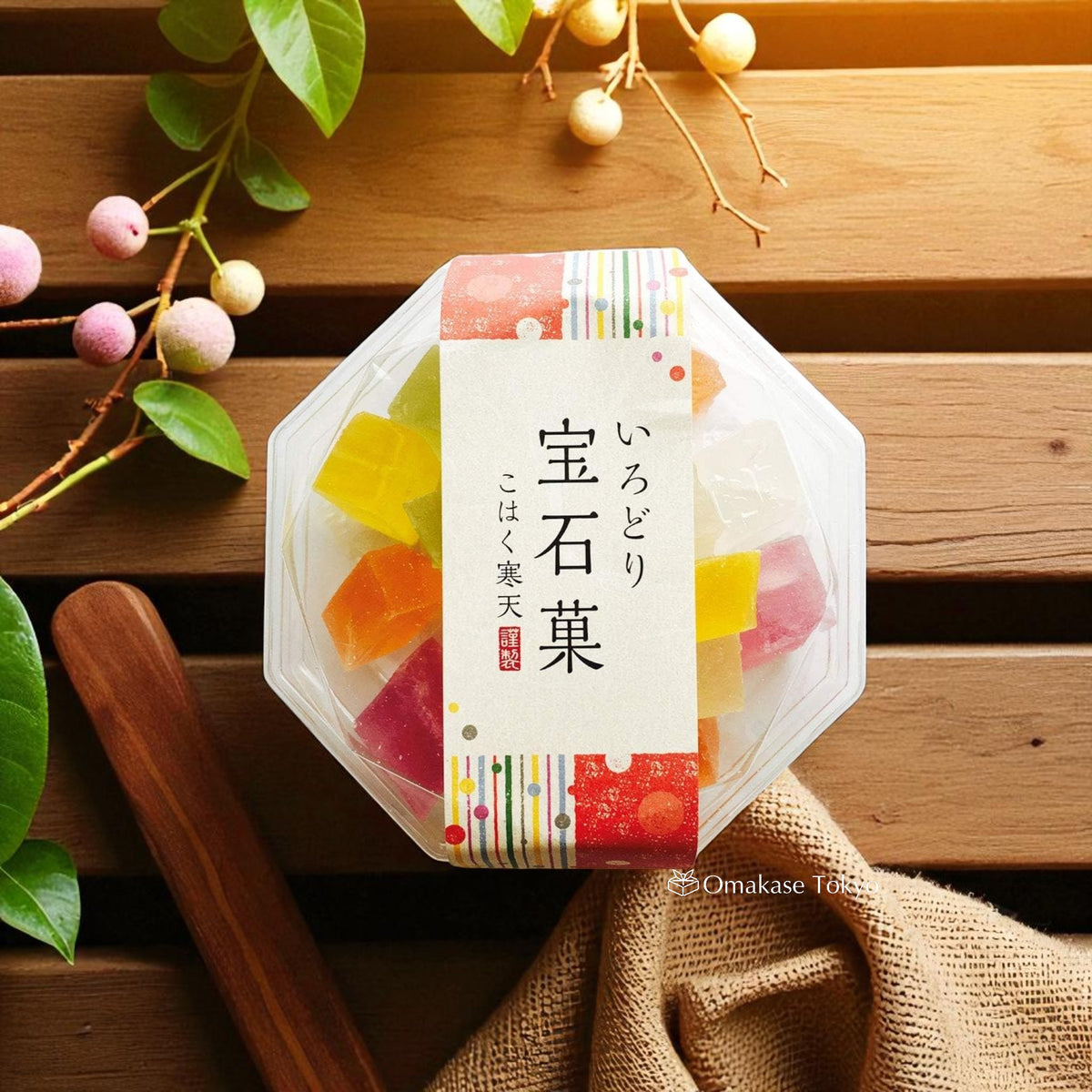 Kohakuto Colorful Jewelry Irodori Housekika Sweets 3set