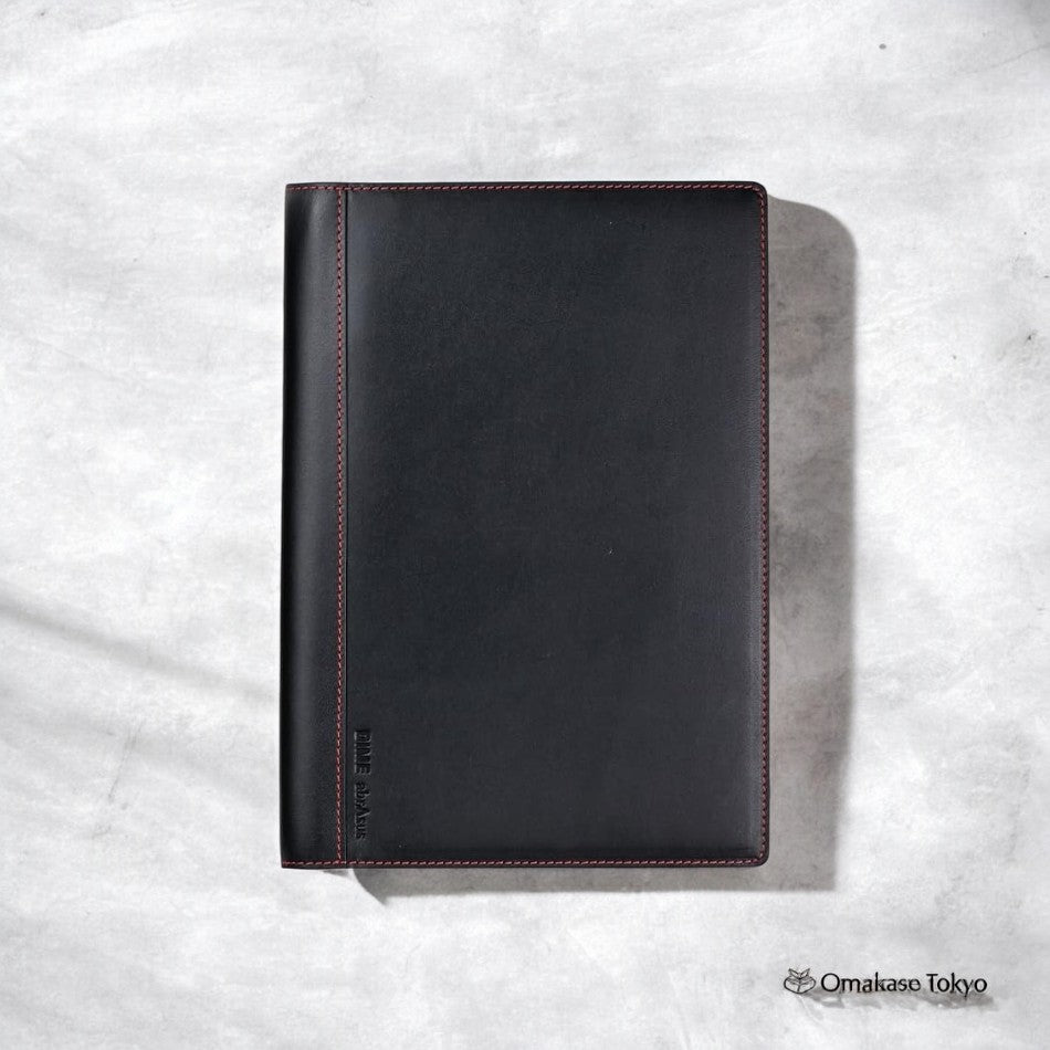 Super Consumer Design Notepad – A5 Leather Notebook Organizer (Black)
