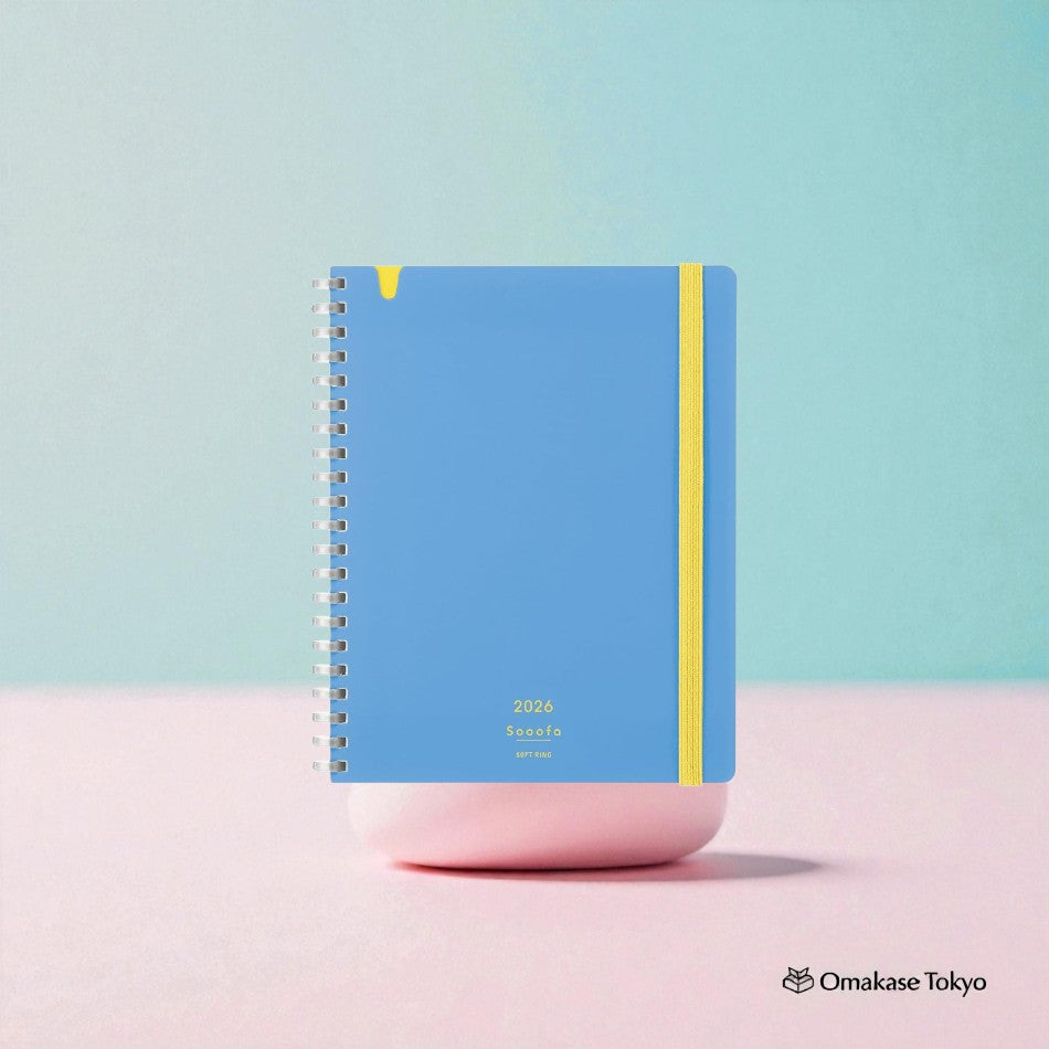 Kokuyo Sooofa Diary Carnet à anneaux souples – Taille B6