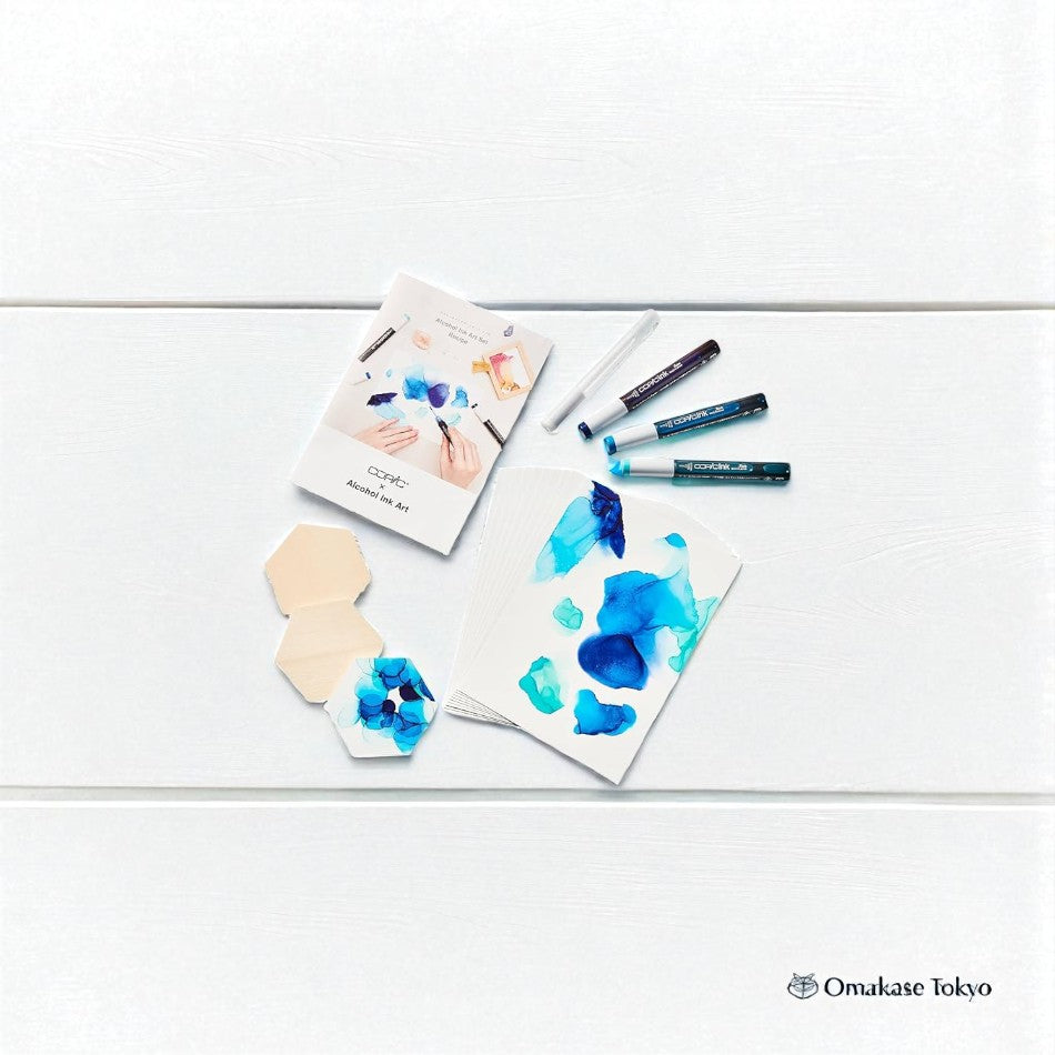 Ensemble d’art à l’encre d’alcool Copic Too