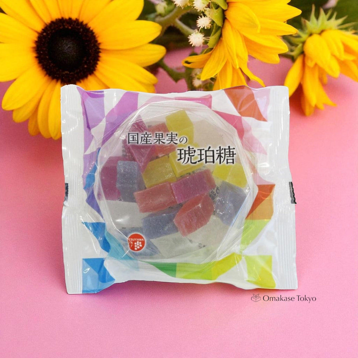 Crystal-Like Japanese Fruit Candy Kohakuto 5 flavors