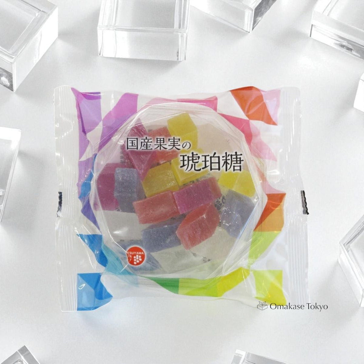Crystal-Like Japanese Fruit Candy Kohakuto 5 flavors