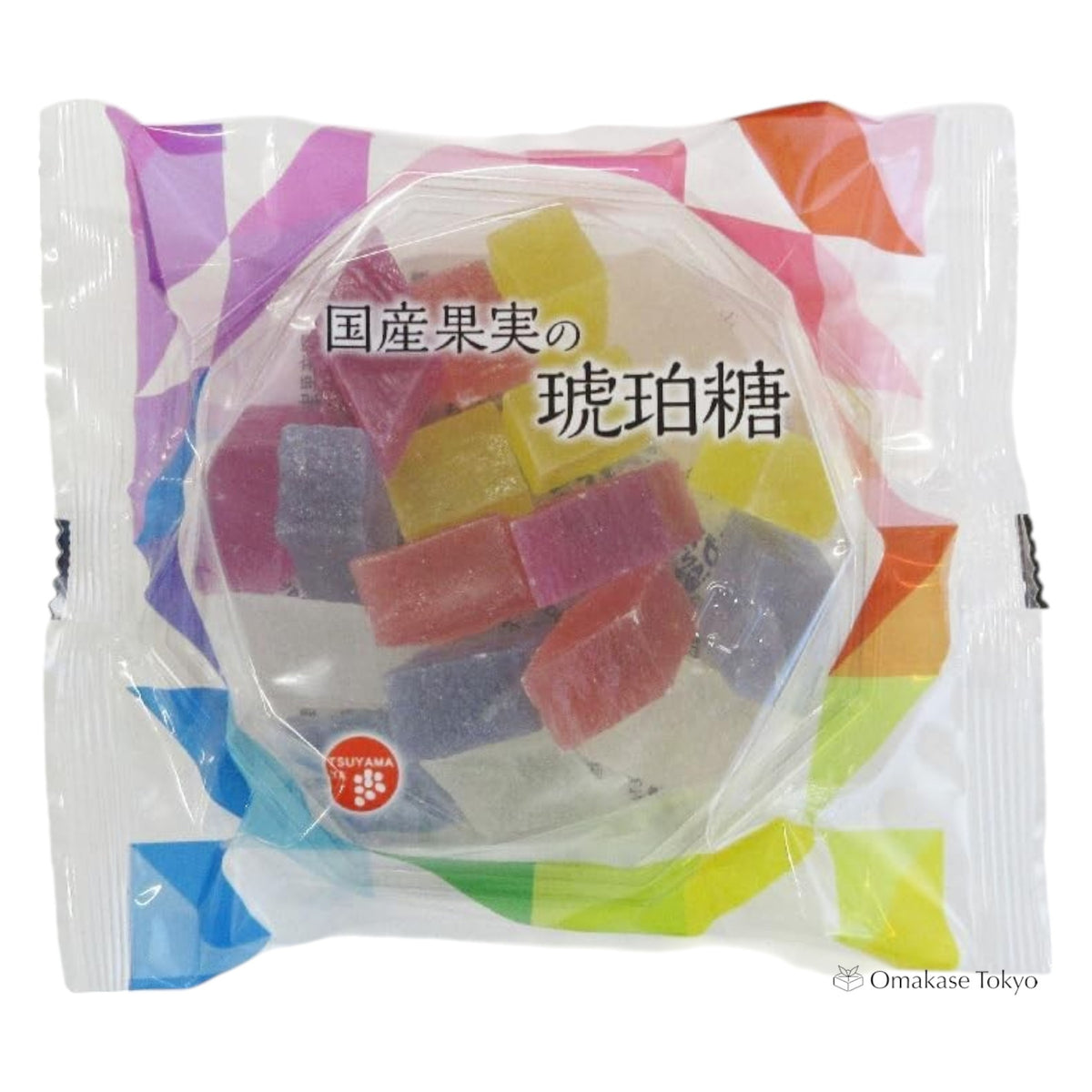 Crystal-Like Japanese Fruit Candy Kohakuto 5 flavors