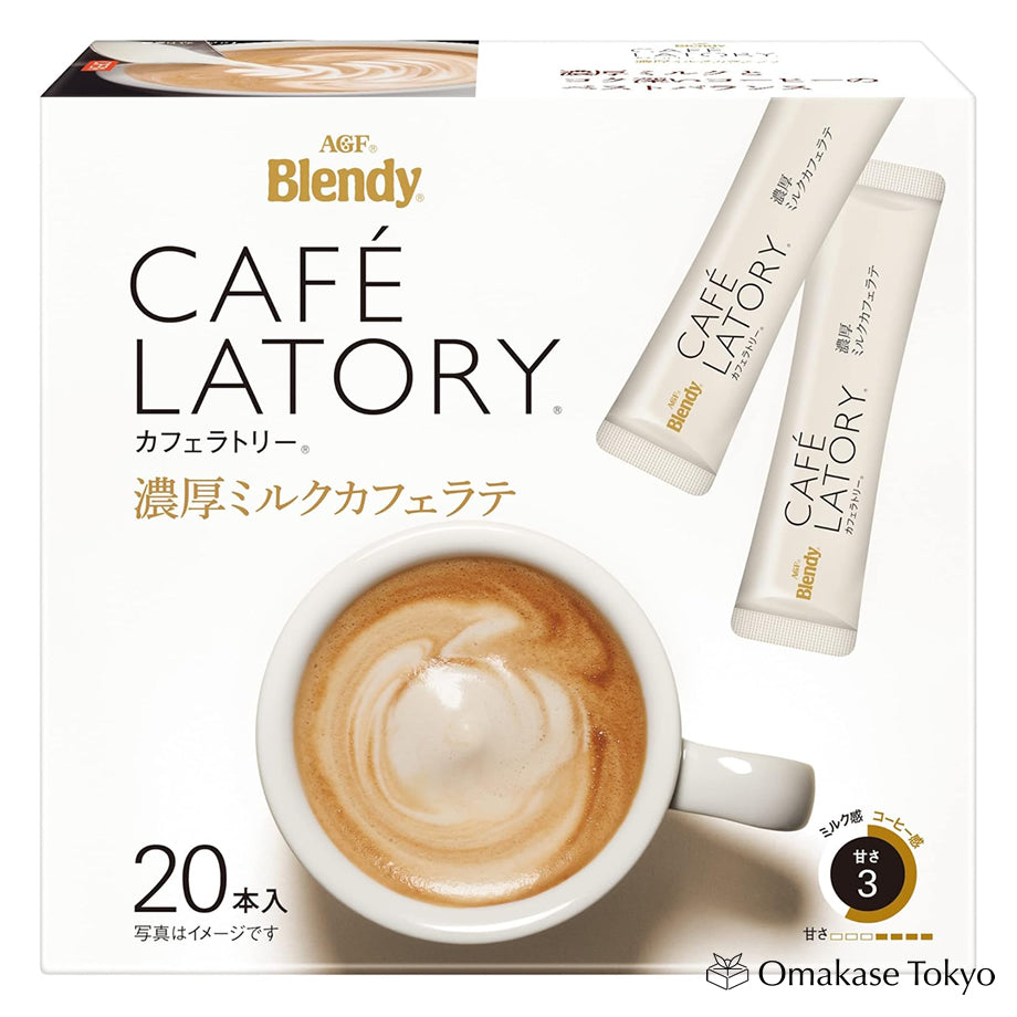 Blendy Cafe Latory 牛奶拿铁 - 20 支