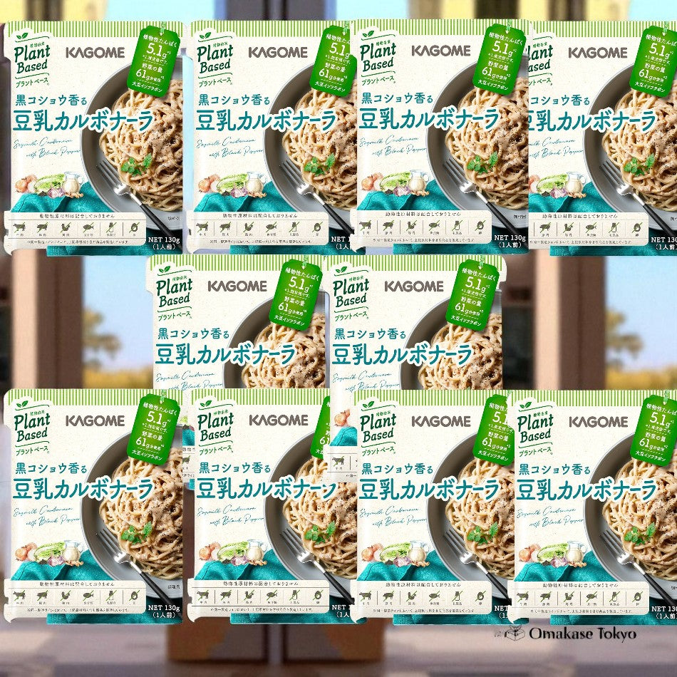 Kagome 黑胡椒豆奶Carbonara 10包