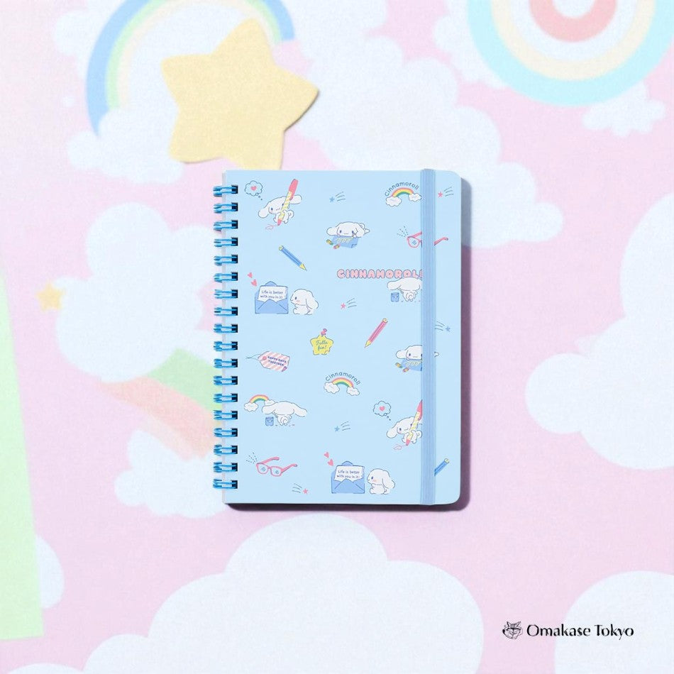Carnet à anneaux Sanrio B6-60 feuilles