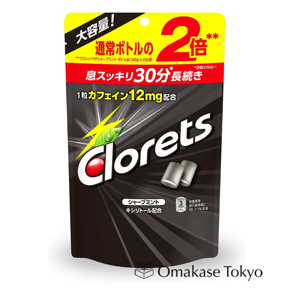 Clorets Sharpmint 立袋口香糖大容量 280g