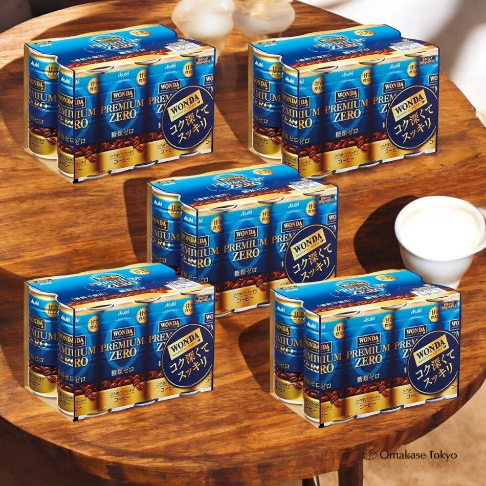 Asahi WONDA Premium Zero Coffee 30 Pack