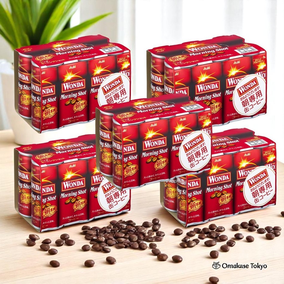 Asahi WONDA Morning Shot Café, paquet de 30