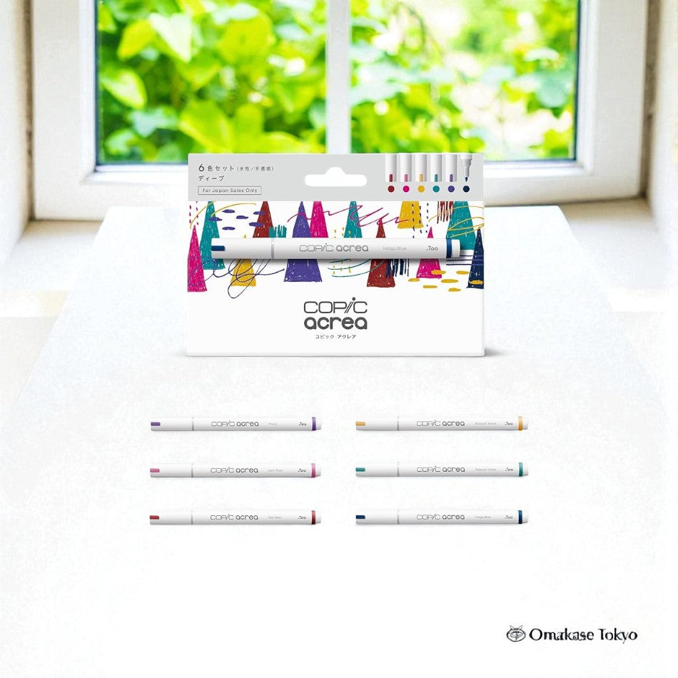 Copic Marker Set-6 Colors