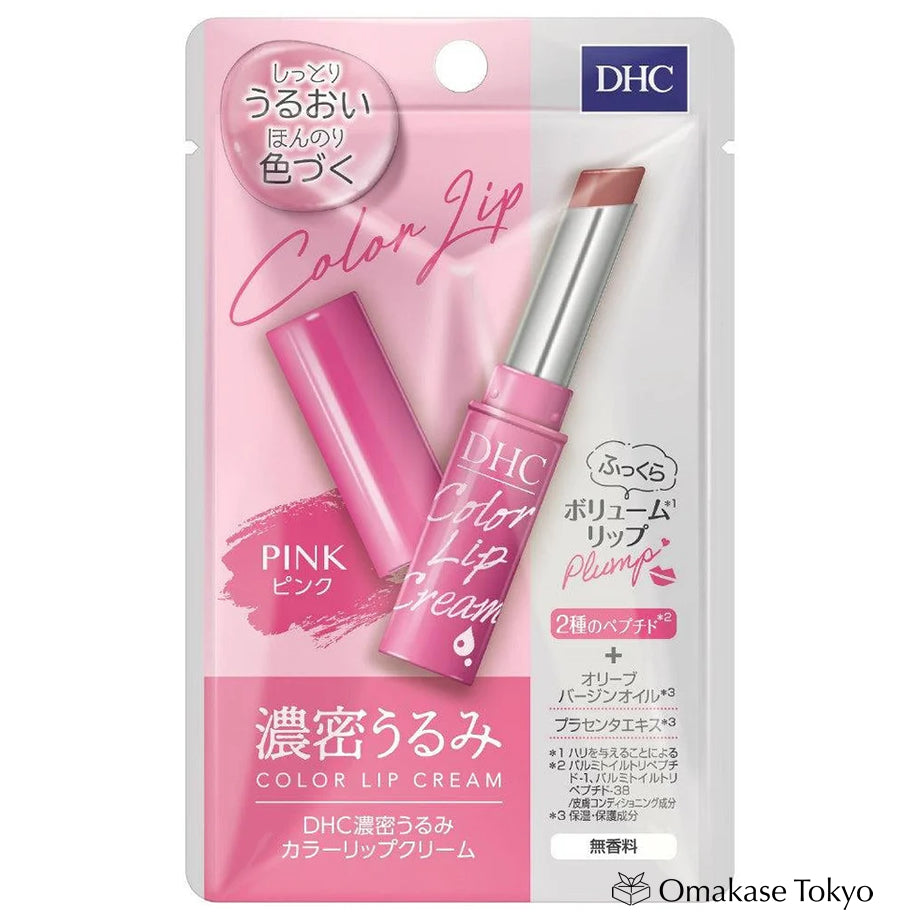 DHC Unscented Pink Lip Cream 1.5g