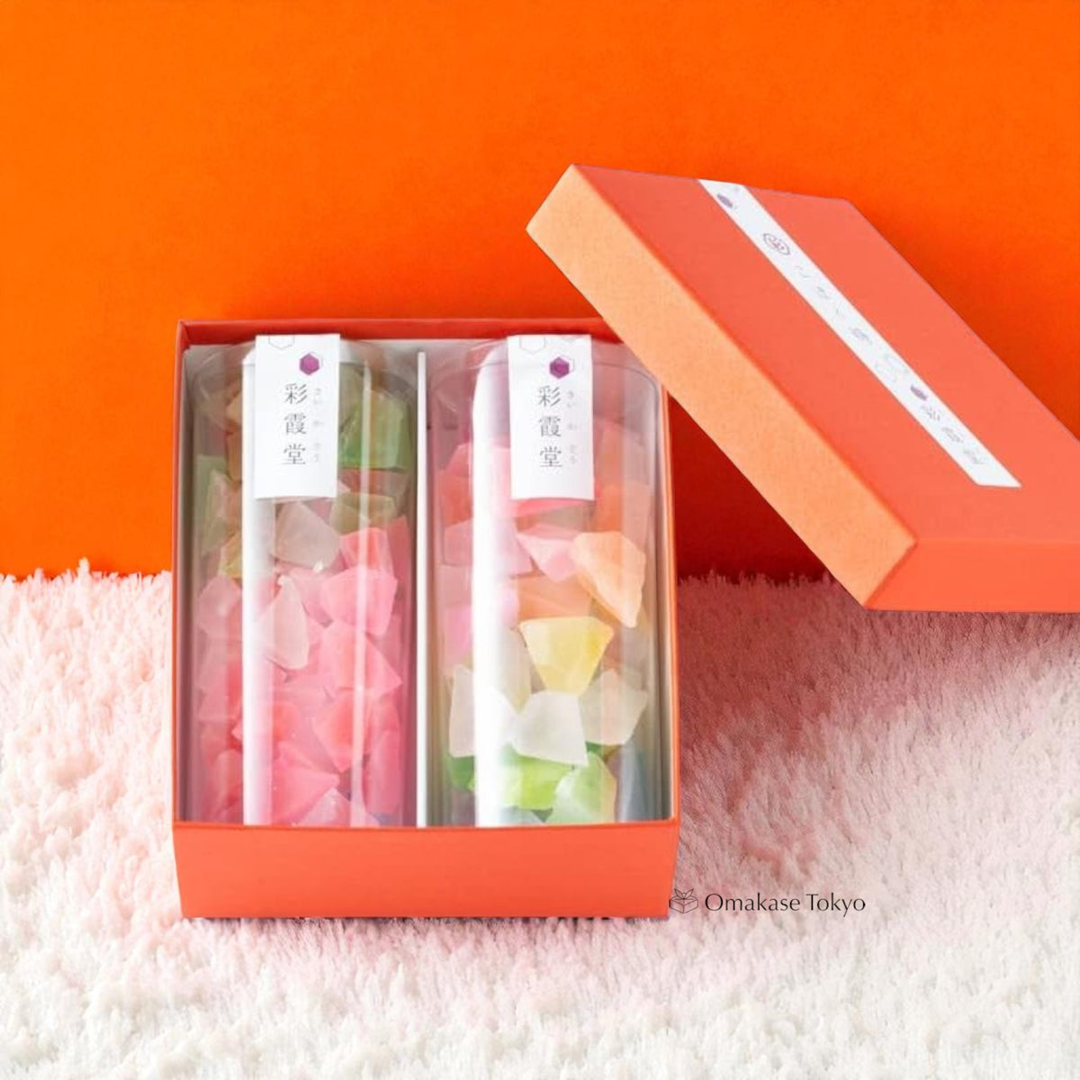 Coffret cadeau pomme Saikadou Kohakutou