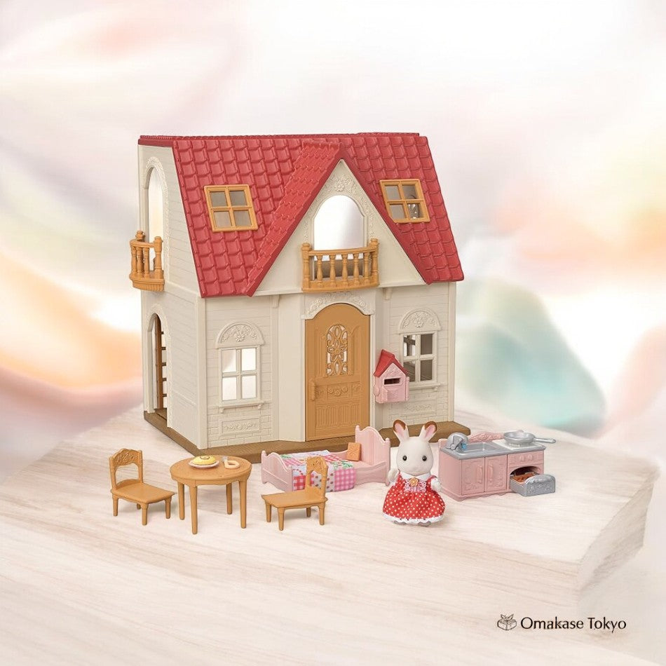 Epoch Sylvanian Families DH-08 Ensemble maison et poupée de démarrage