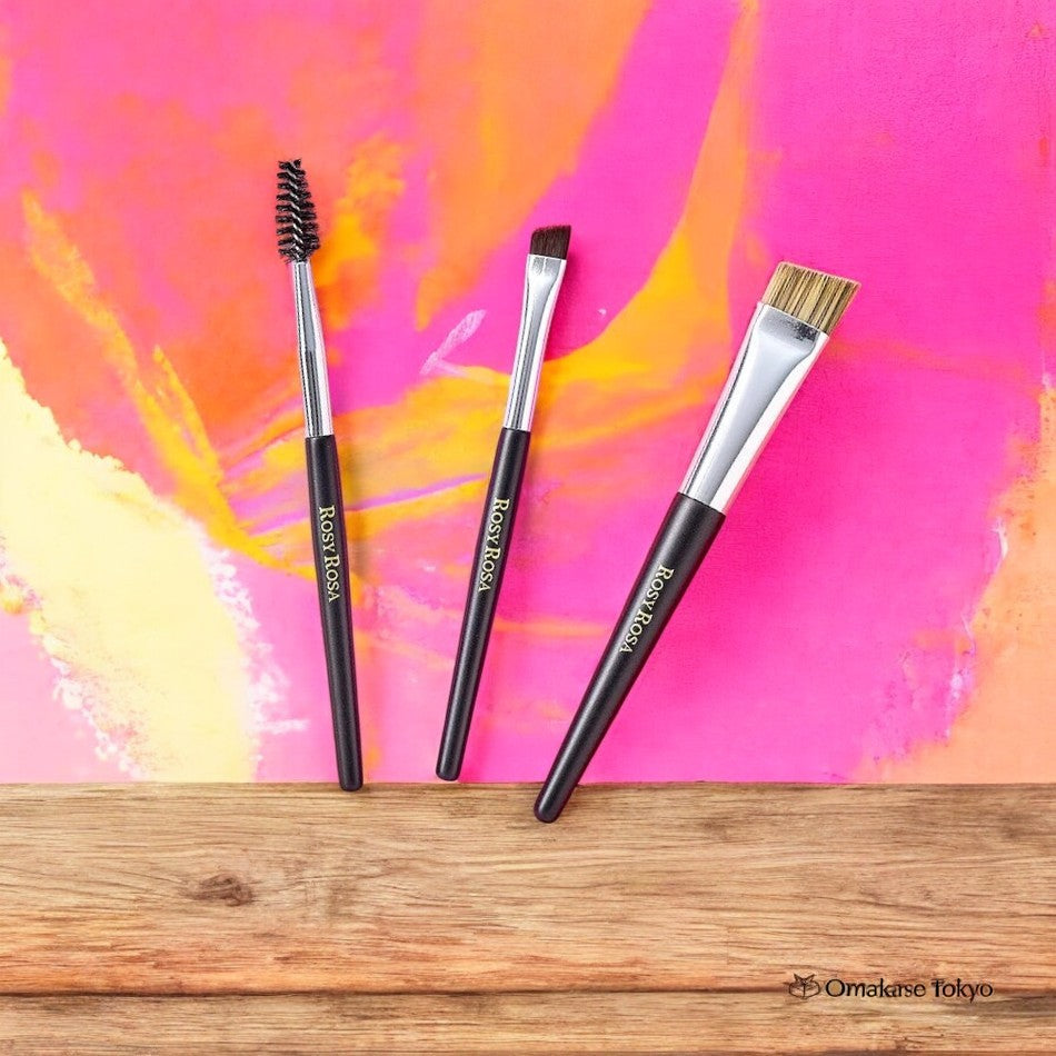 ROSY ROSA Ensemble de mini pinceaux à sourcils