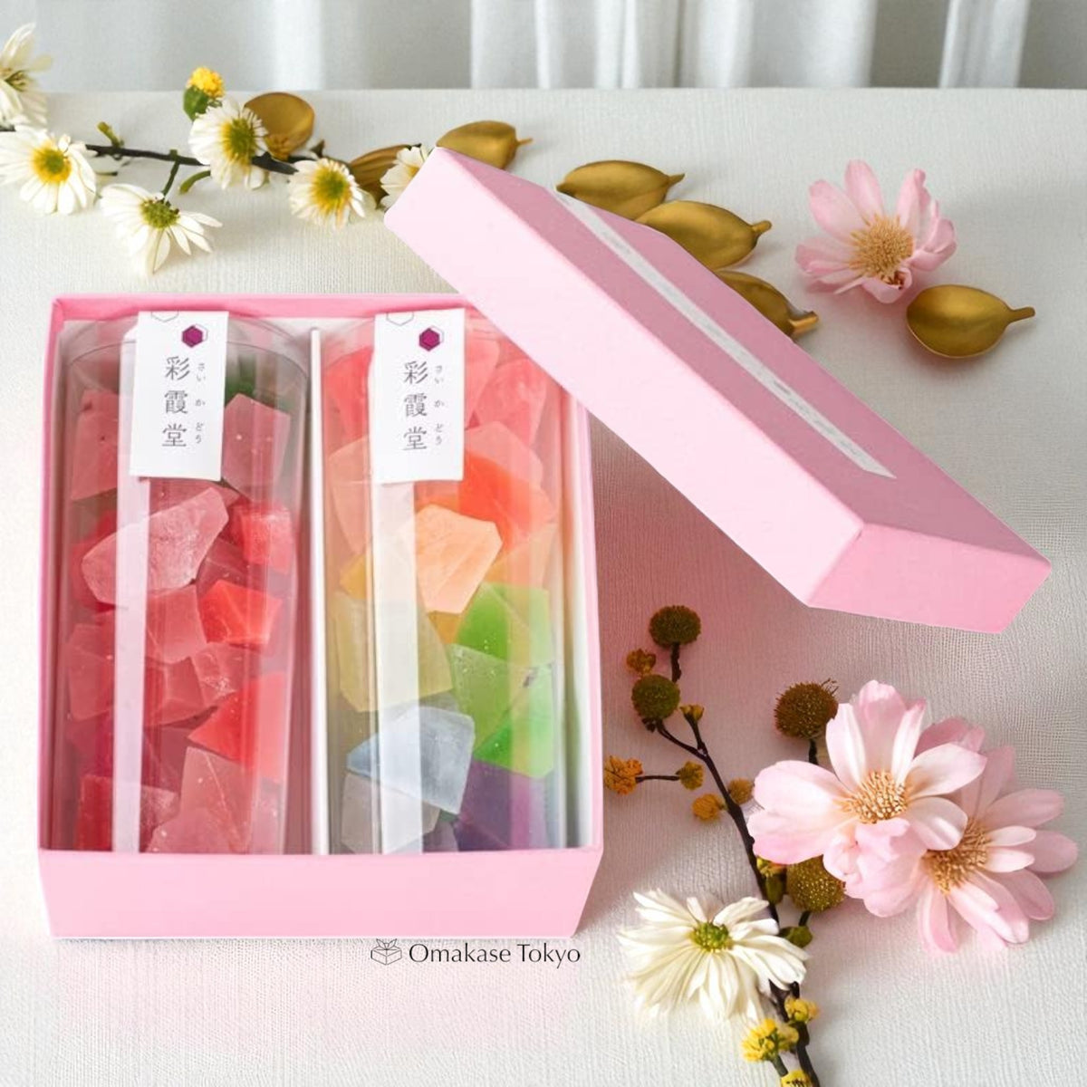 Saikadou Kohakutou Coffret Fraise