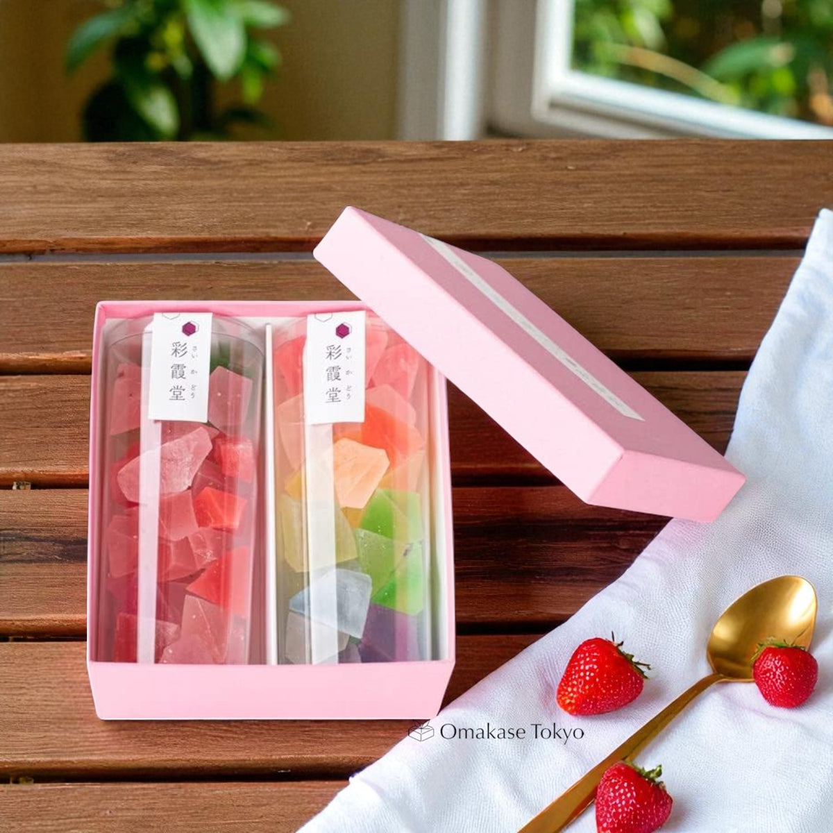 Saikadou Kohakutou Coffret Fraise
