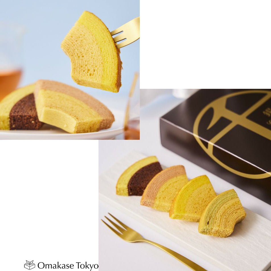 Ginza Sembikiya Fruit Baumkuchen Bonbons Coffret Cadeau 16 pièces