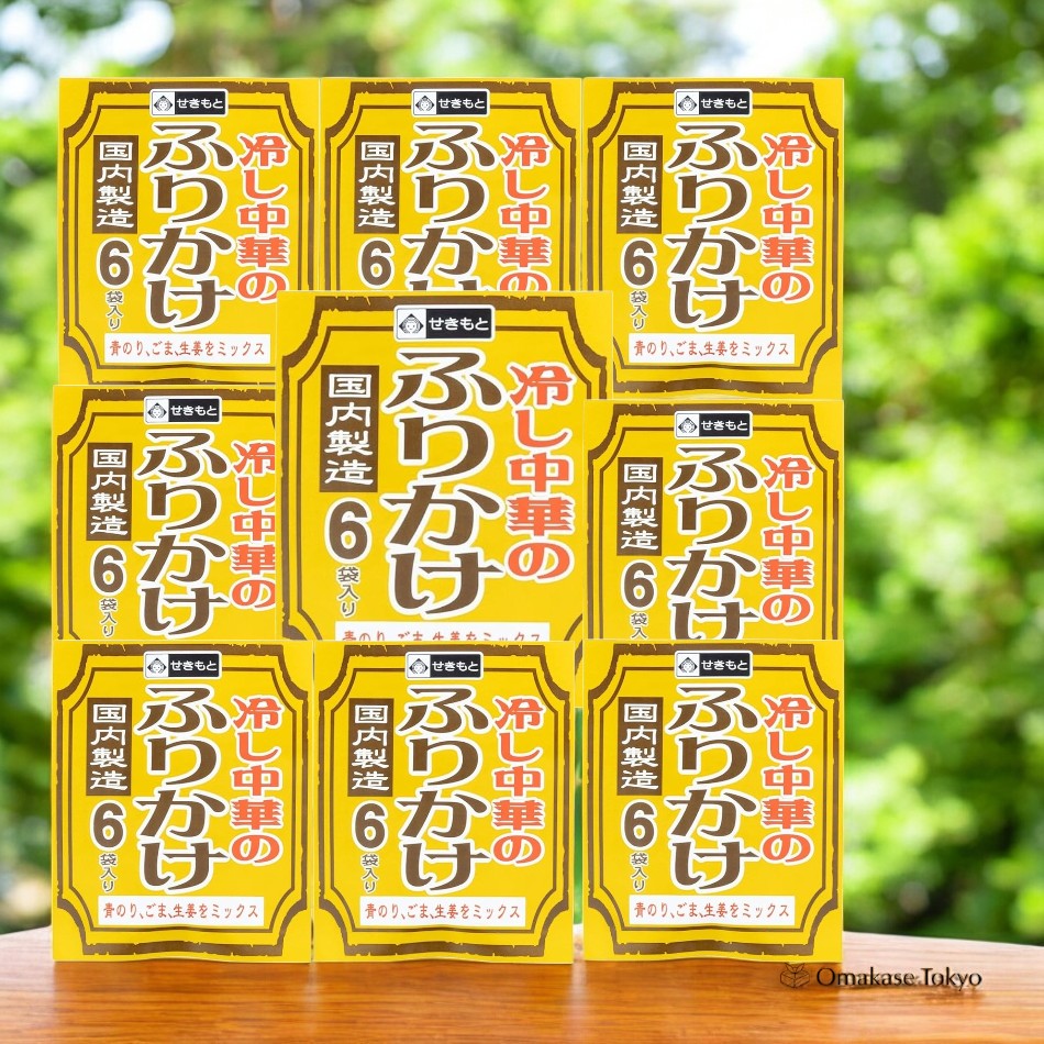 Sekimoto Seimen Hiyashi Chuka Chilled Chinese Noodle Furikake Seasoning