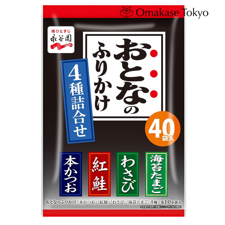 永谷园成人香松组合套装 4 种 x 40 包