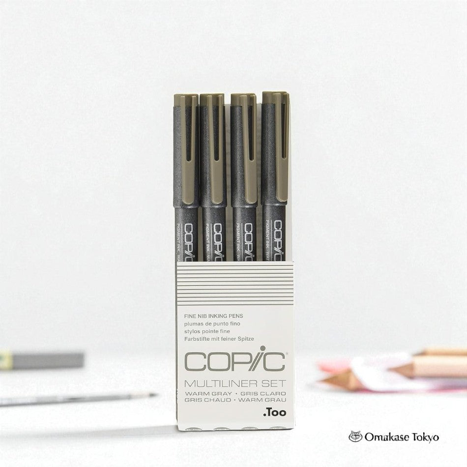 Copic Multiliner Fine Pigment Ink Pens