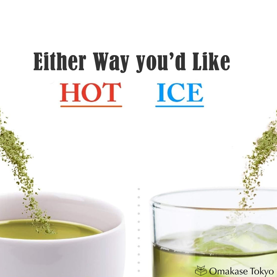 AGF Thé vert Matcha Sencha en poudre - 100 bâtonnets
