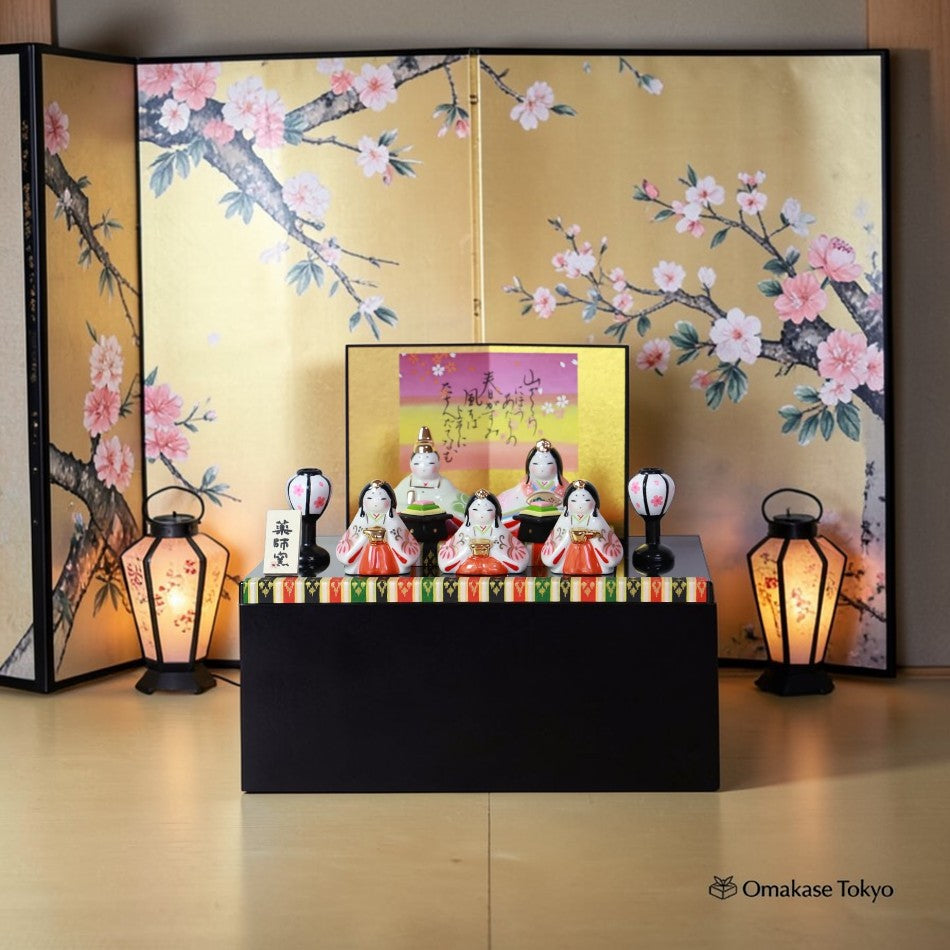 三好色器本铺女儿节娃娃套装 – Some-e Yayoi