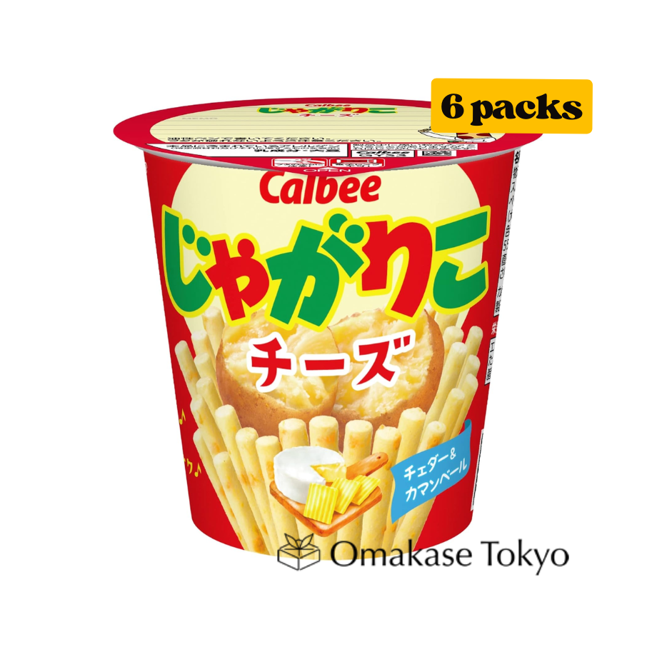 Fromage Calbee Jagariko 55g (paquet de 6)