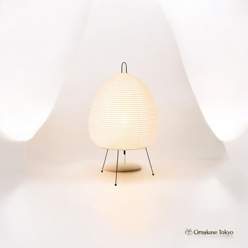 Japanese Beauty Rice Paper Lamp – Rust Style