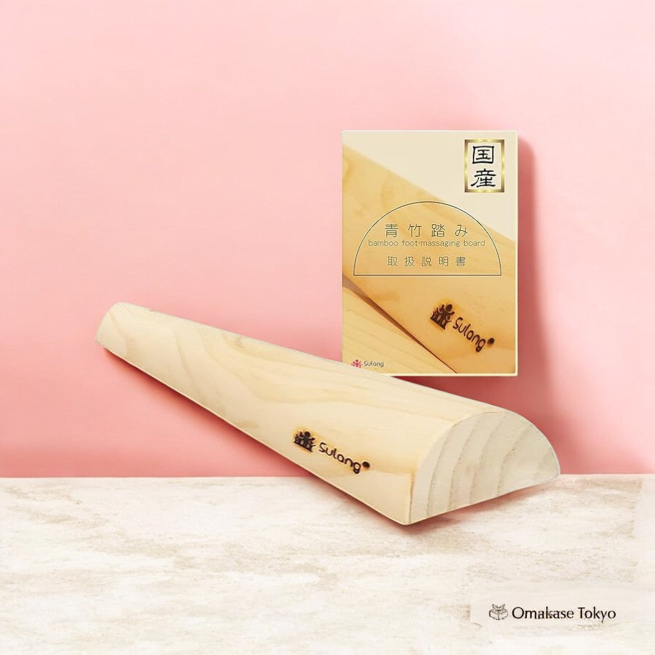Masseur de pieds en bambou vert japonais Sulang