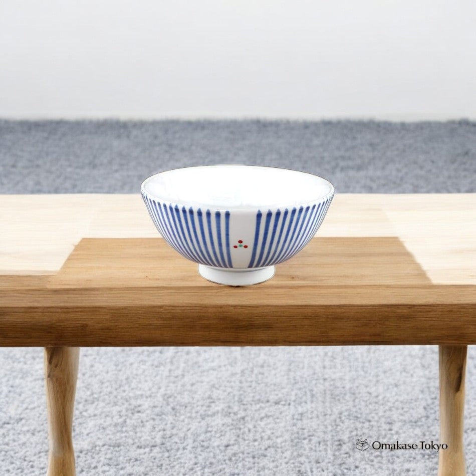 Tobeyaki Baizan Kiln 6 Sun Donburi Bowl
