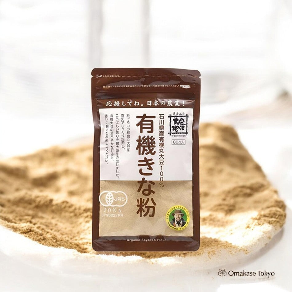 金泽有机炒黄豆粉 80g
