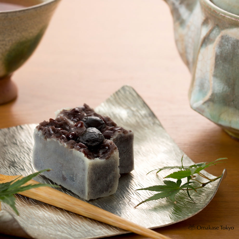 Haricots noirs Mamezono Kintsuba + Matcha 5 pièces chacun