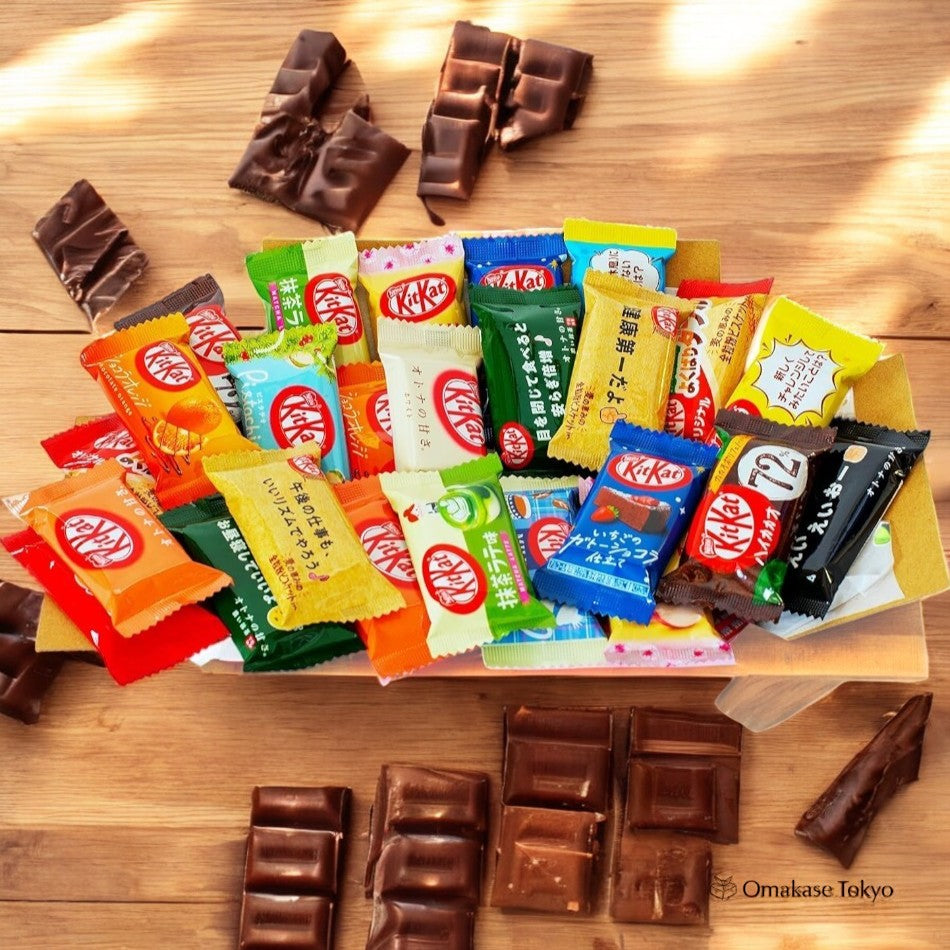 Japon KitKat Bars Variety Pack Assortiment de 60 pièces avec 20 sortes