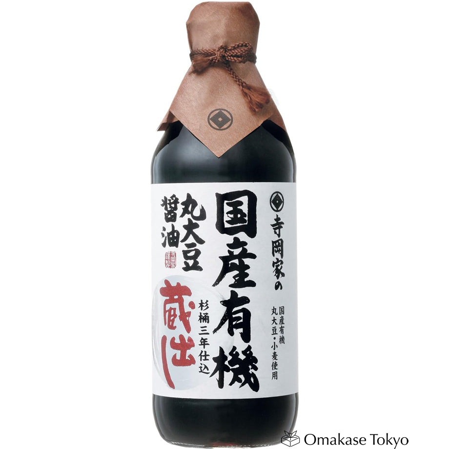 寺冈有机酱油日本桶陈酱油 500ml