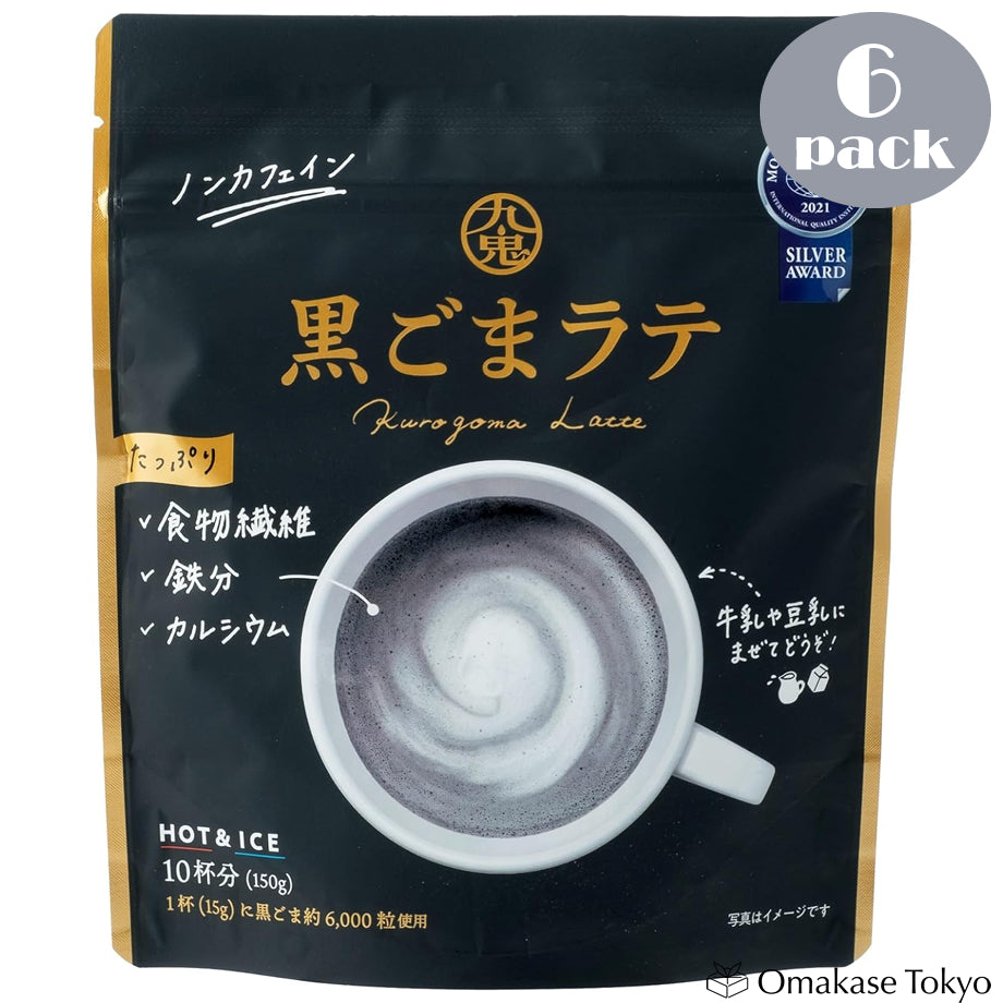 Kuki Industries 黑马黑芝麻拿铁 150g (6 包)