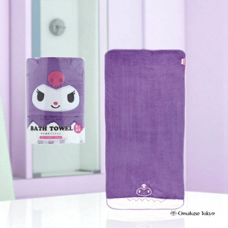 Skater Sanrio Bath Towel