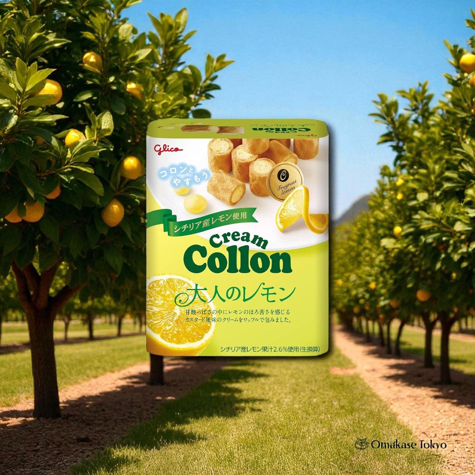 Ezaki Glico Cream Cologne, Adulte Citron, 48 g