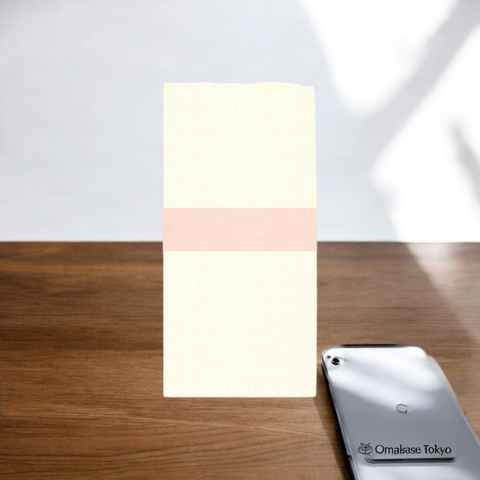 Ensemble de lettres en bambou Washi Kawasumi – Crème