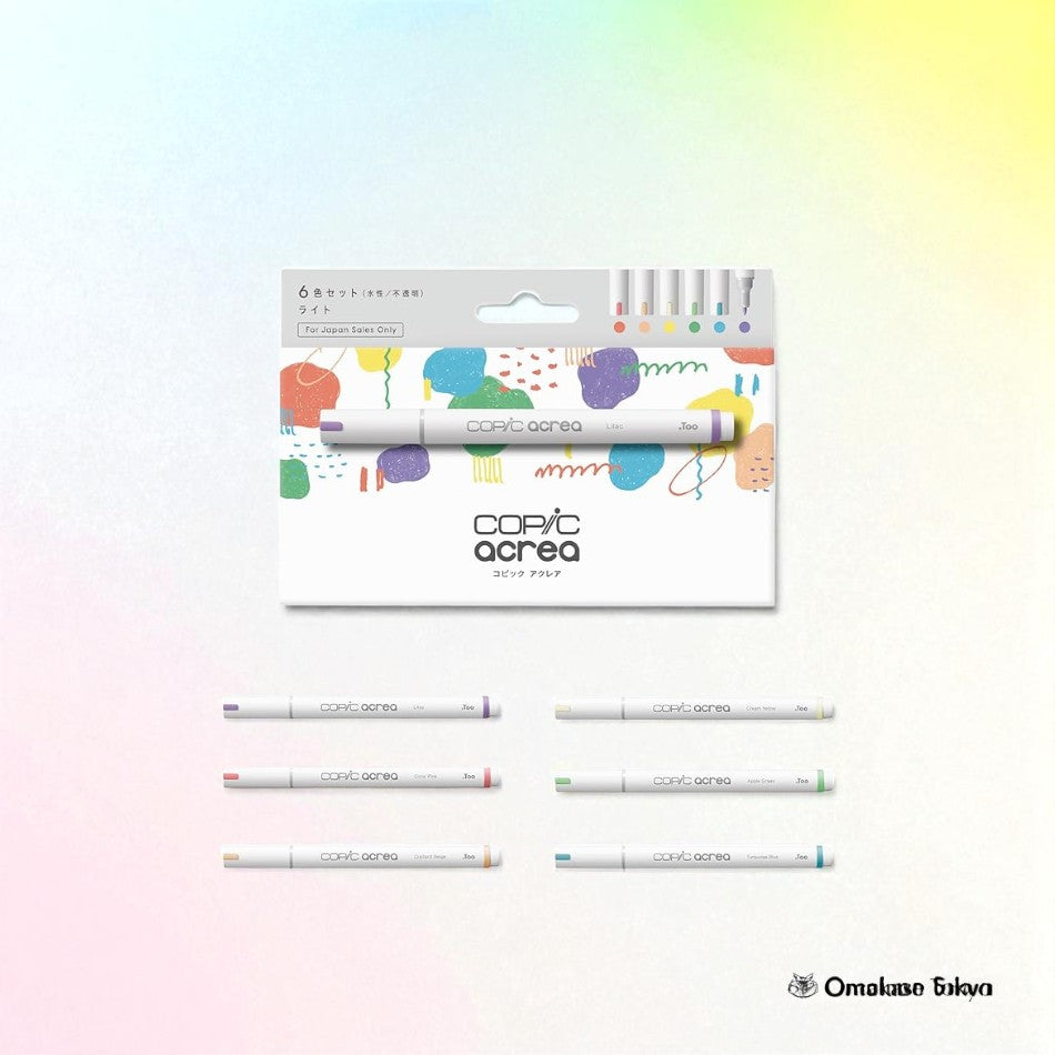 Copic Marker Set-6 Colors