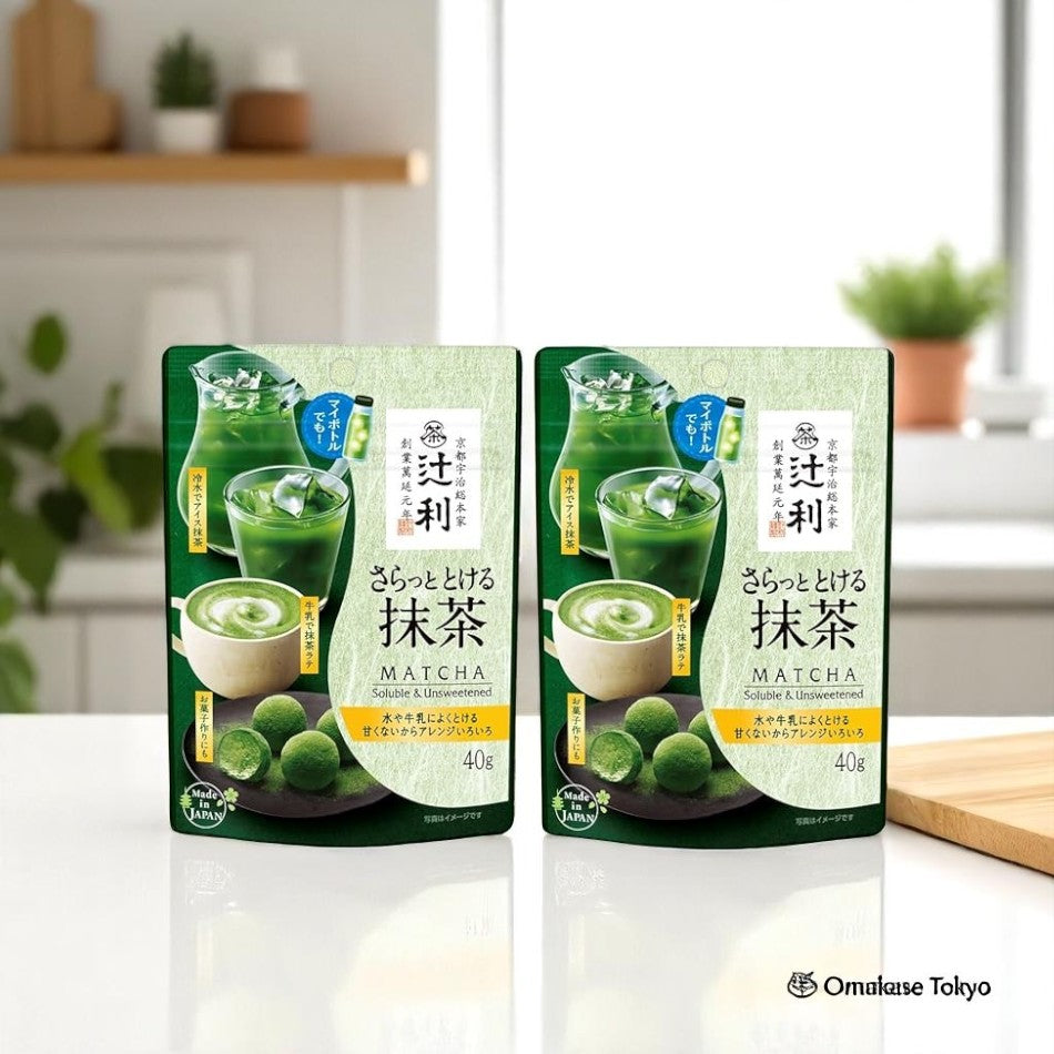 Tsujiri 光滑抹茶粉,不加糖
