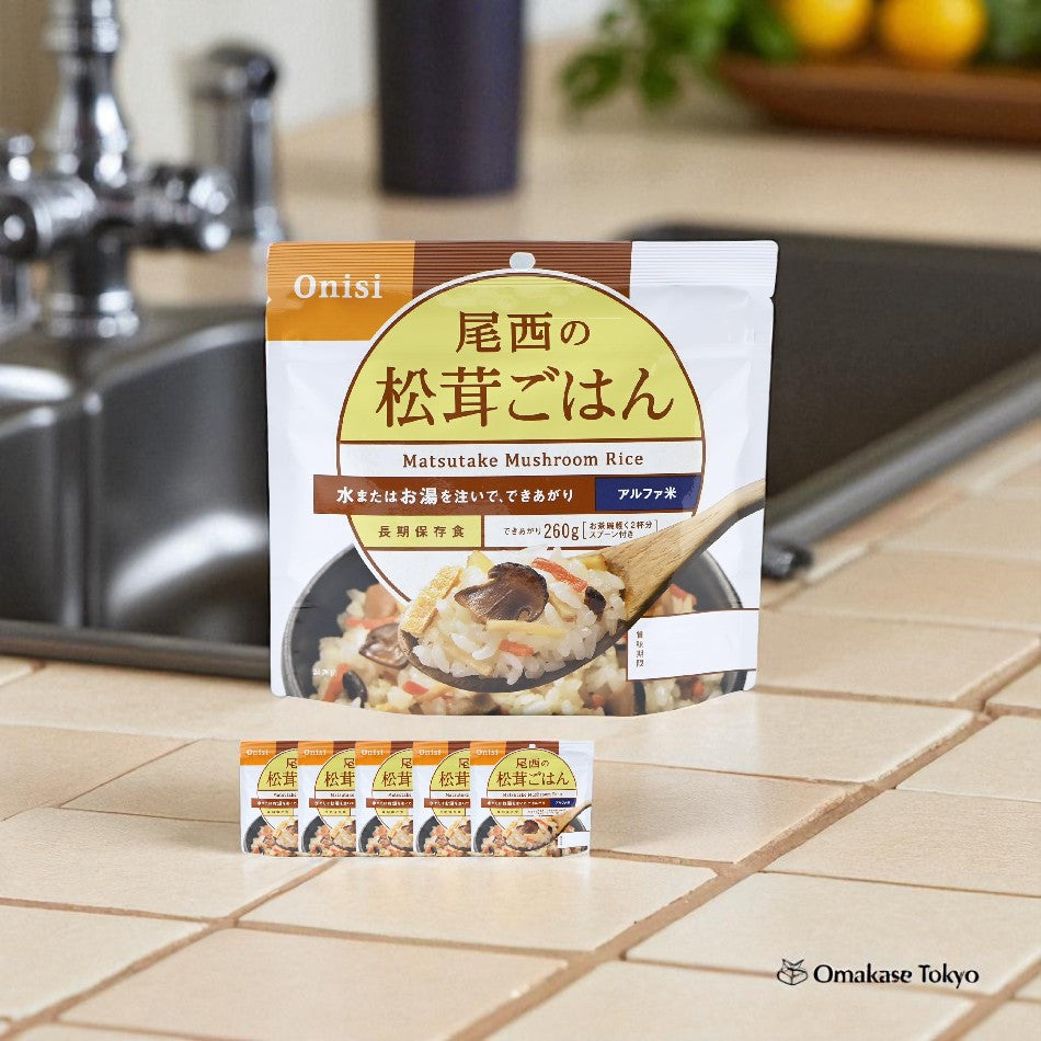 Bisai Foods Alpha 大米,5 包,松茸米