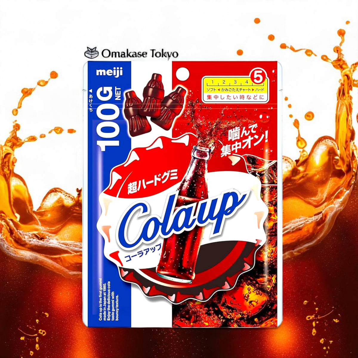 Meiji Cola-up Gummies Saveurs Cocacola