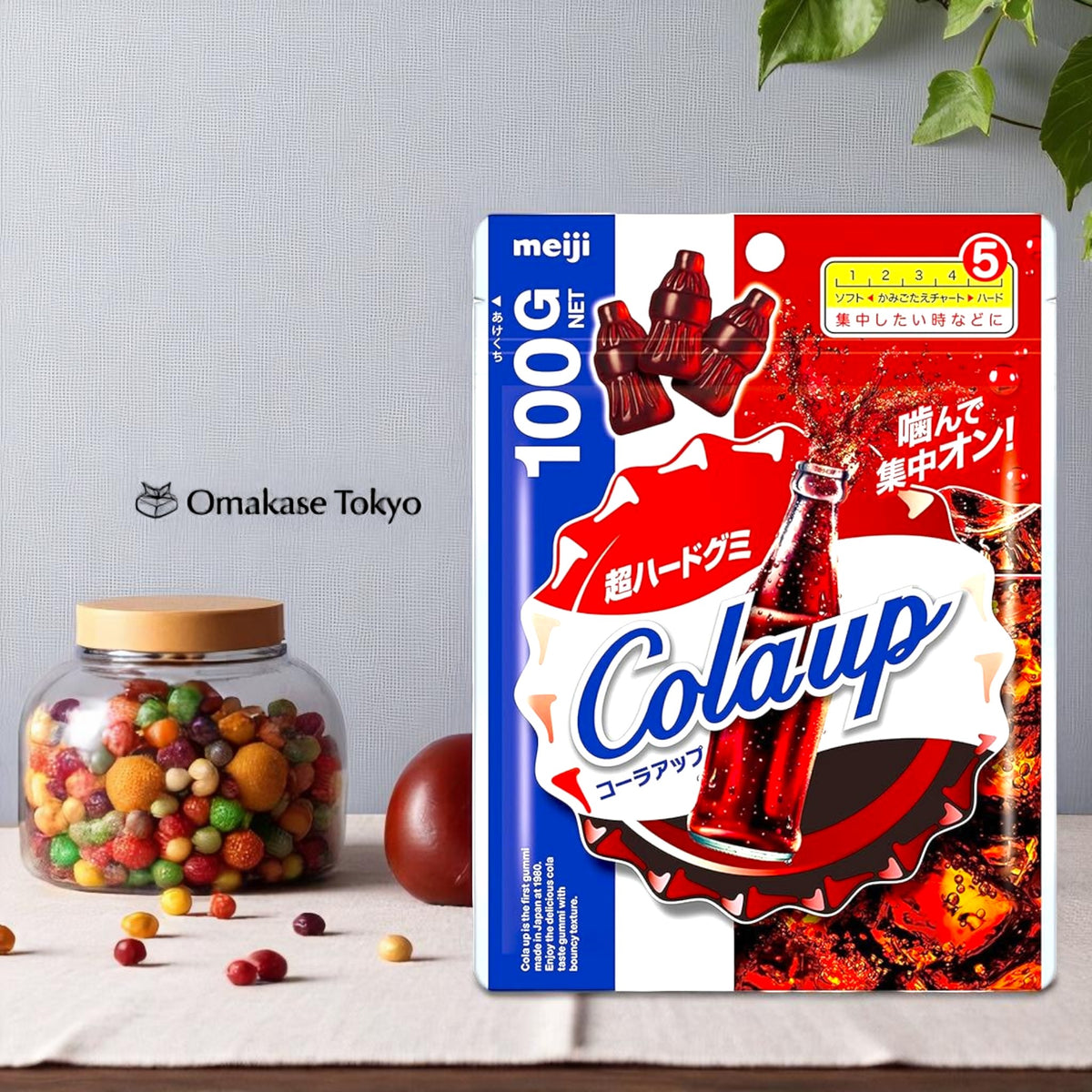Meiji Cola-up Gummies Saveurs Cocacola