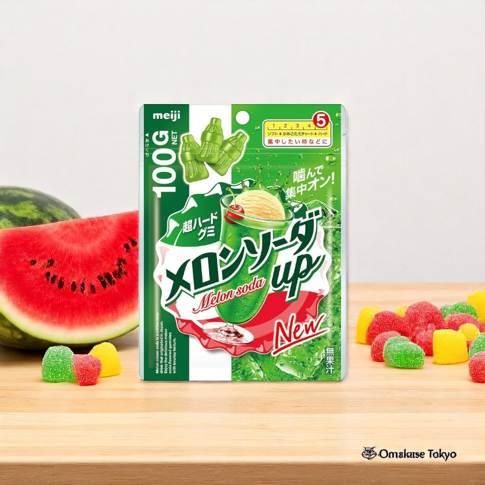 Meiji Melon Soda Up Gummies
