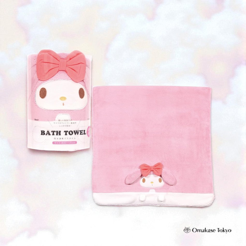 Skater Sanrio Bath Towel