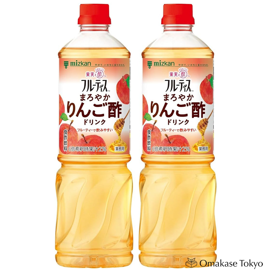 Mizkan Fruitis 浓缩苹果醋饮料 1000ml x 2 套