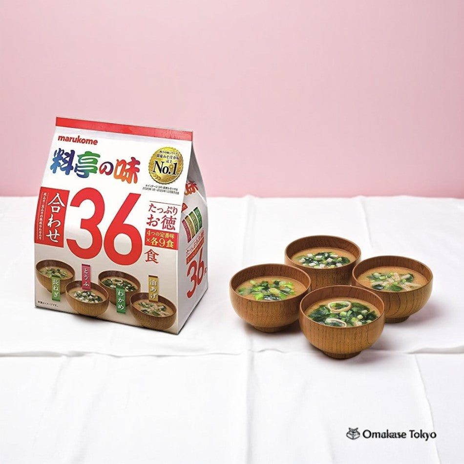 Marukome Beaucoup de valeur Saveurs Ryotei 36 repas
