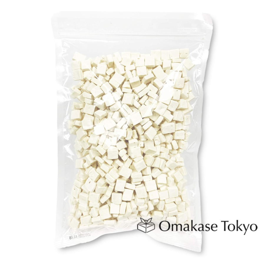 Tofu lyophilisé 100g Garniture pour soupe Ramen/Miso