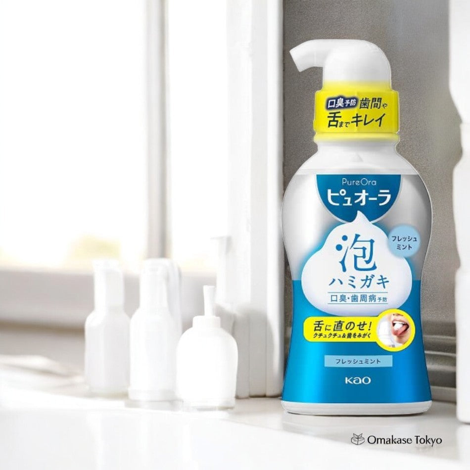 PureOra 泡沫牙膏清新薄荷味 190ml